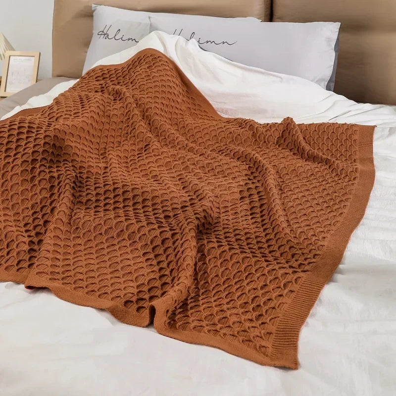 Soft Knitted Blanket