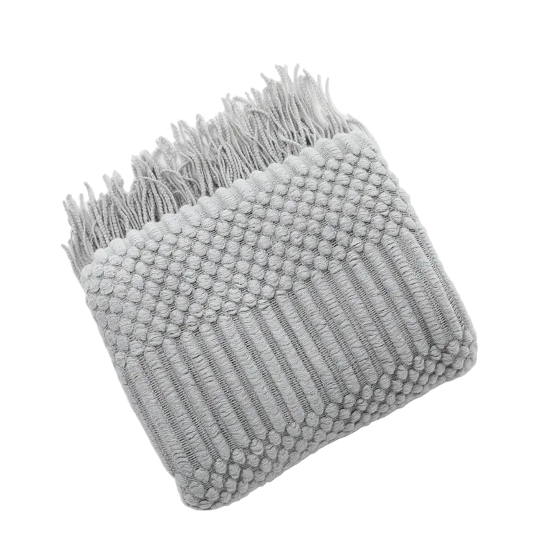 Cozy Knitted Blanket