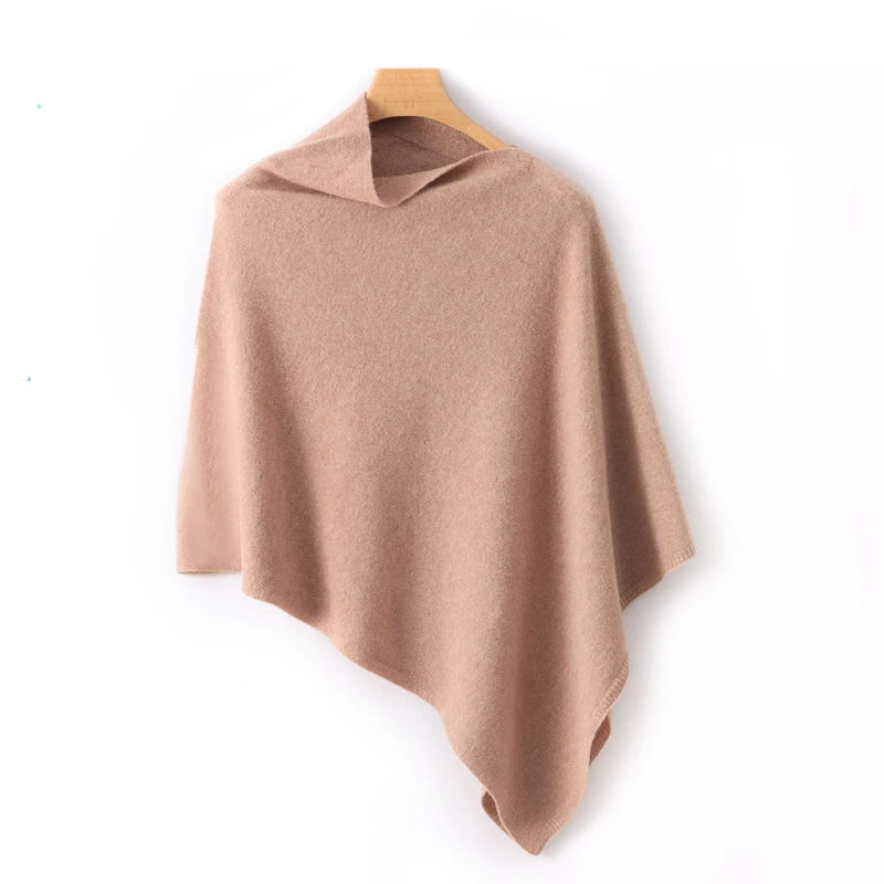 Cashmere Loose Puncho