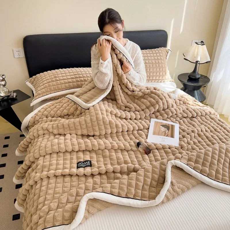 Double Layer Fluffy Blanket