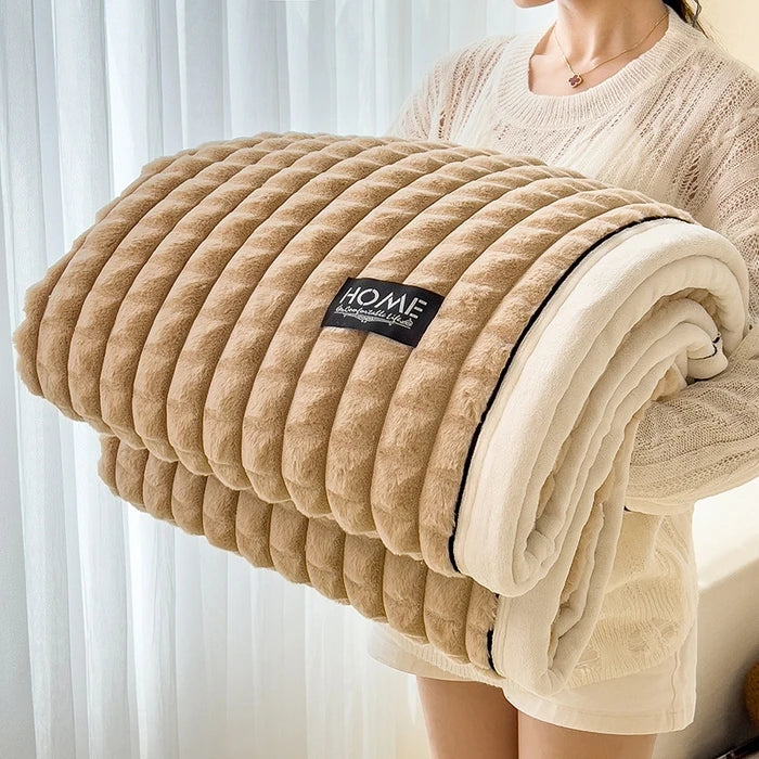Double Layer Fluffy Blanket