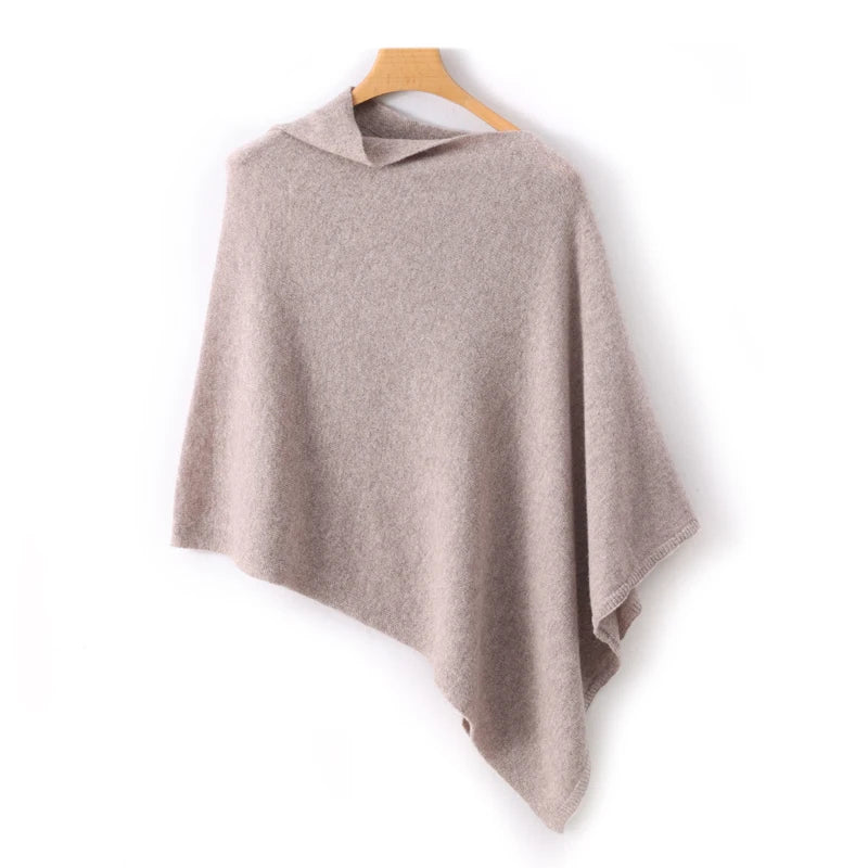 Cashmere Loose Puncho