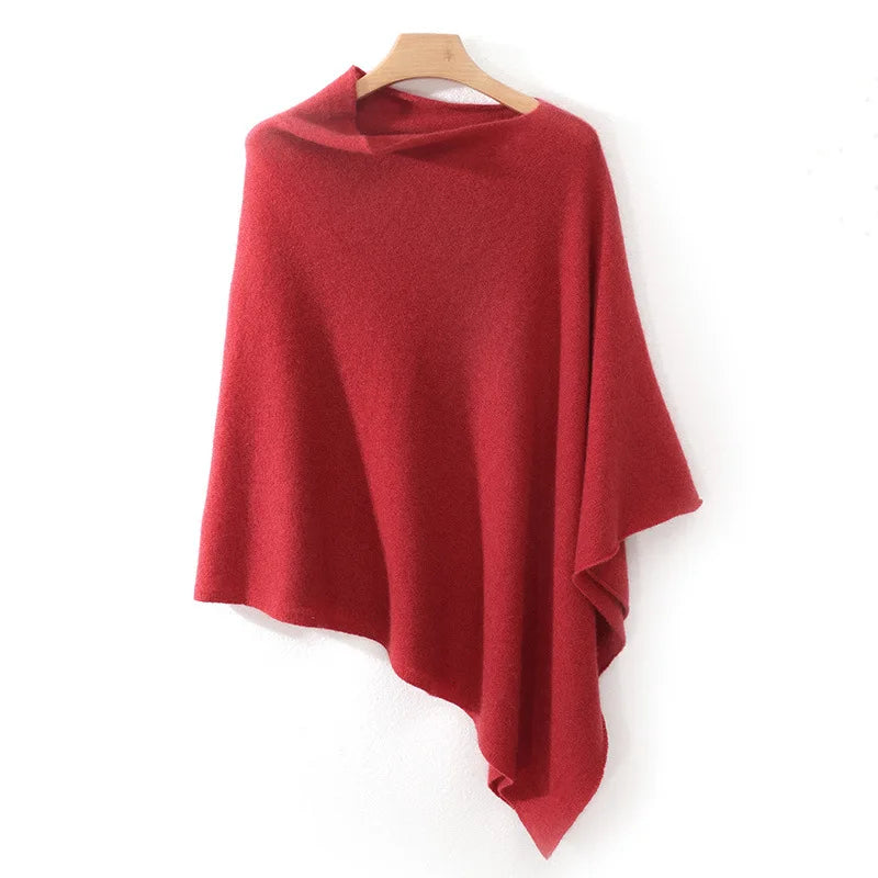 Cashmere Loose Puncho