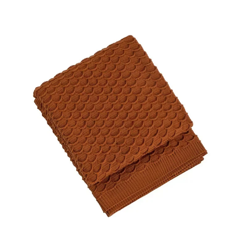 Soft Knitted Blanket