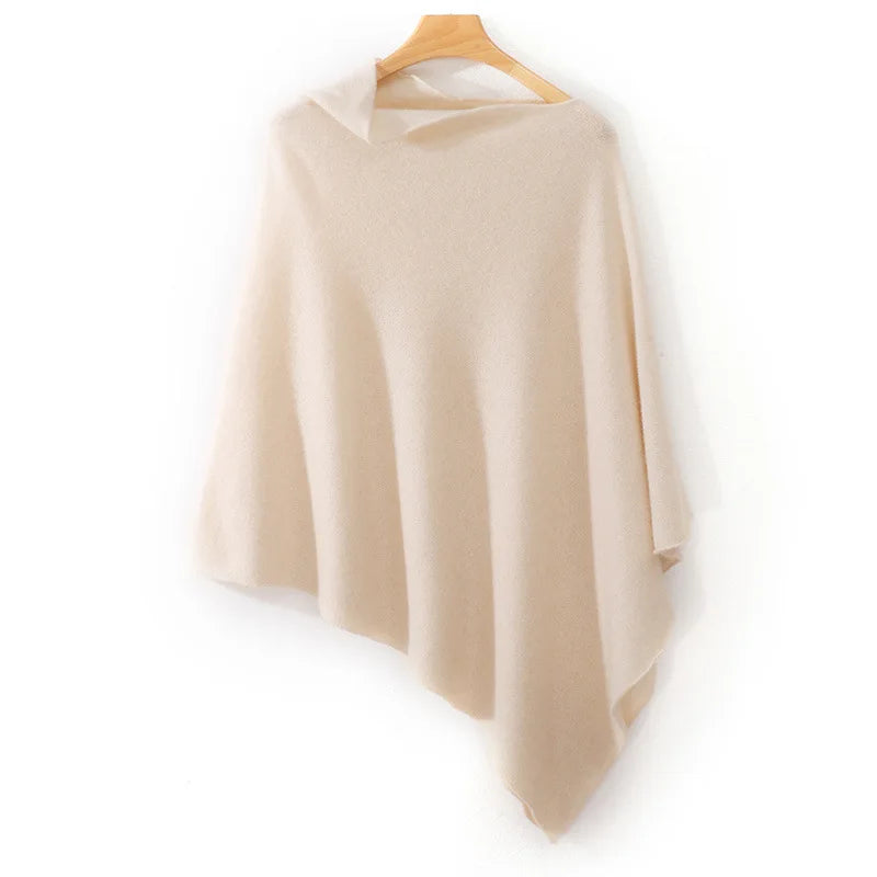Cashmere Loose Puncho