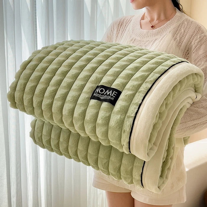 Double Layer Fluffy Blanket