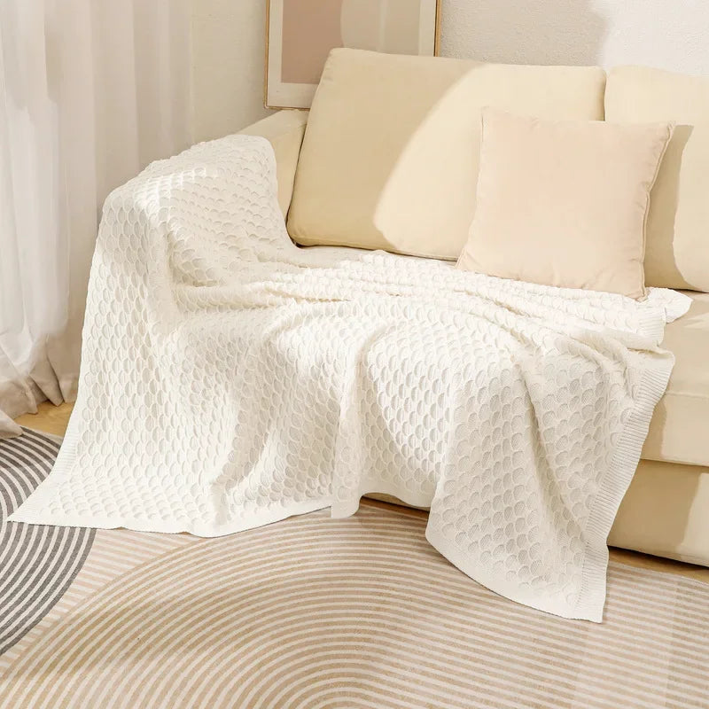 Soft Knitted Blanket