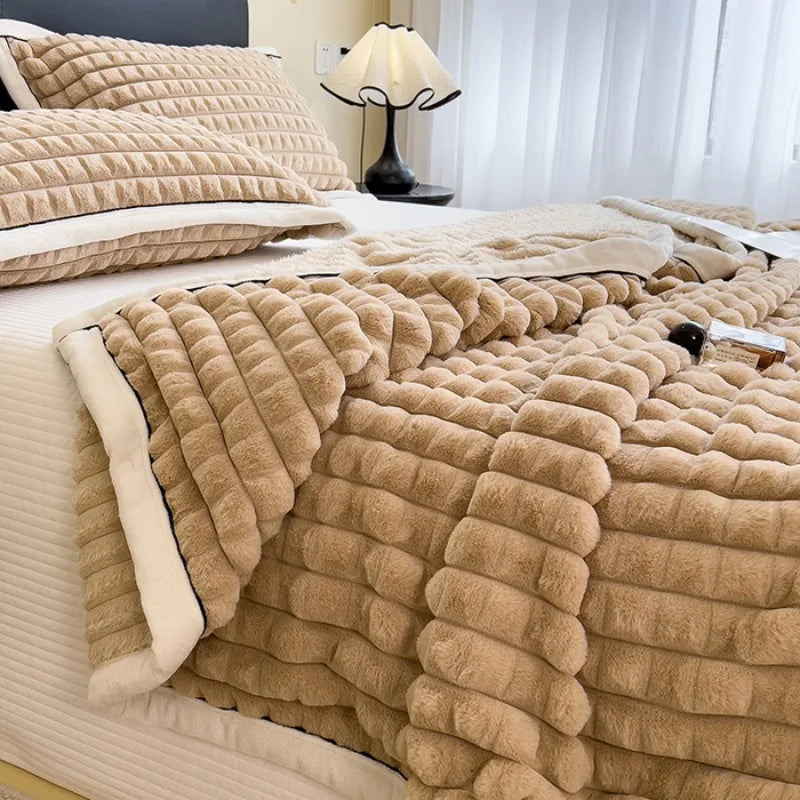 Double Layer Fluffy Blanket