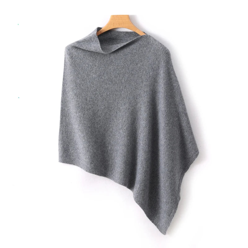 Cashmere Loose Puncho