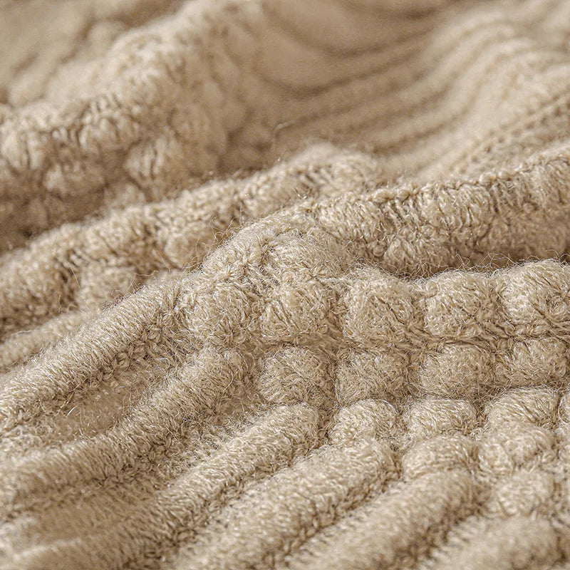 Cozy Knitted Blanket